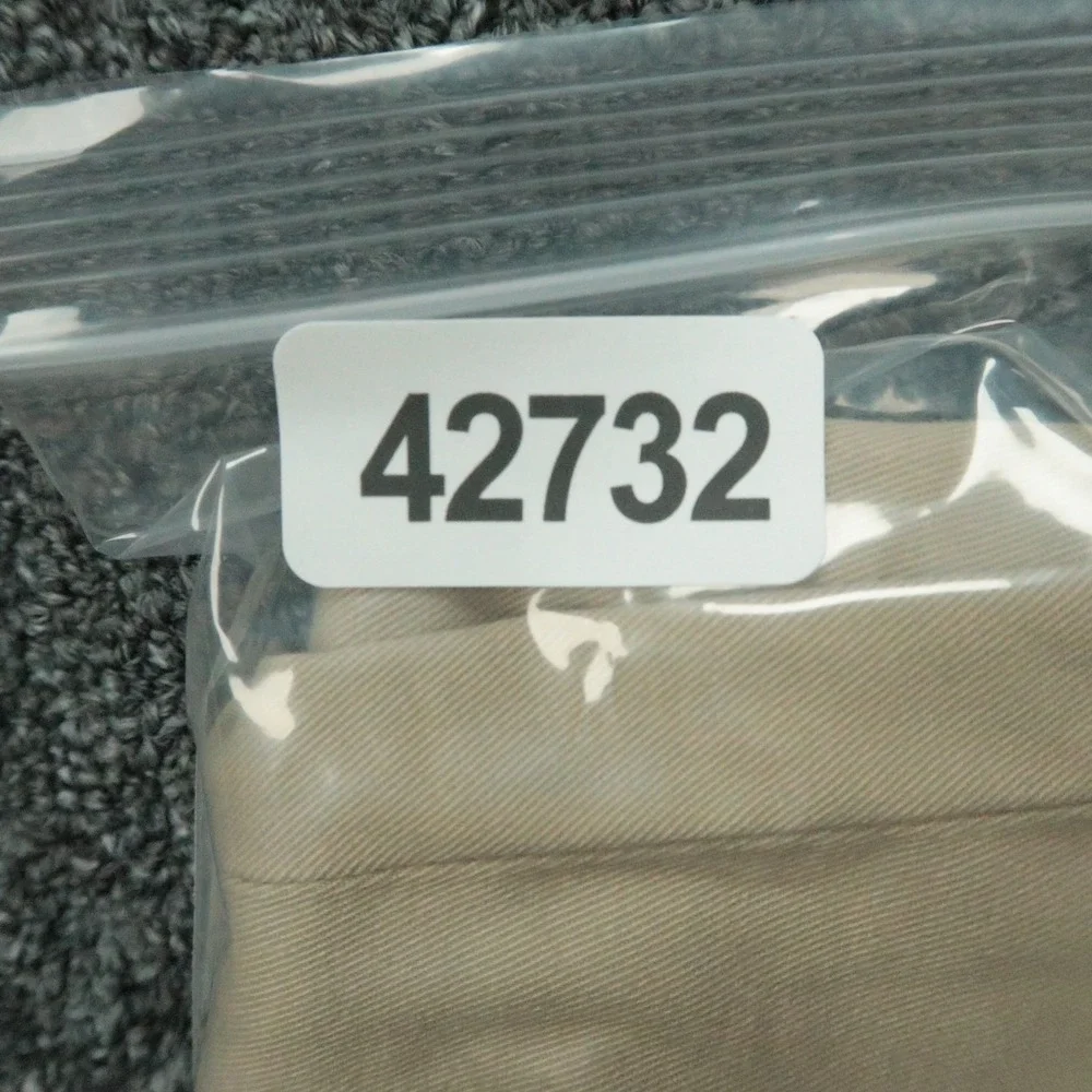 Polo Ralph Lauren Pants Mens 42x32 Khaki Tan Stretch Straight Chino Trouser